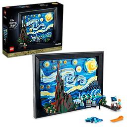 LEGO® Ideas Vincent van Gogh - A Noite Estrelada – kit para construção de modelo e exposição de arte 3D para adultos
