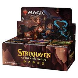 Magic: The Gathering | Strixhaven: Escola de Magos |Pacote de Boosters de Draft | 36 boosters (540 cards) | Português BR