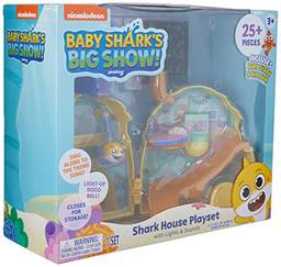 Sunny Brinquedos Baby Shark Big Show- Playset Casinha , Multicor