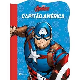 Livro Recortado Marvel CapitãO AméRica