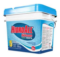 Balde cloro granulado Hidrosan Penta HidroAll - 10 kg
