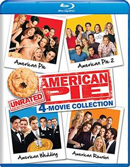 American Pie: Unrated 4-Movie Collection (American Pie / American Pie 2 / American Wedding / American Reunion) [Blu-ray]