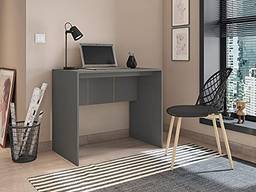 Caemmun Mesa para Computador Home Office 90cm Cubic Chumbo