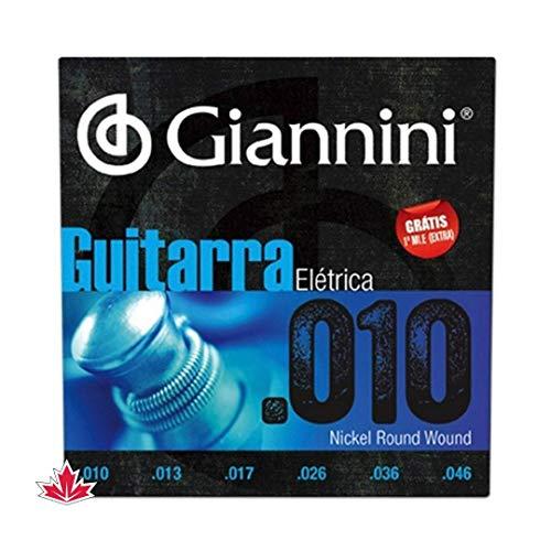 Encordoamento Guitarra Geegst 10, Giannini