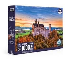 Castelo de Neuschwanstein - Quebra-cabeça - 1000 peças - Toyster Brinquedos, 2951, Multicolorido