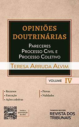 Coleção Opiniões Doutrinárias Volume Iv