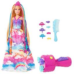 Barbie, Princesa Tranças Mágicas, Mattel, GTG00