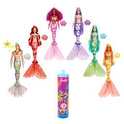 Barbie Color Reveal Sereia Arco-íris, Mattel