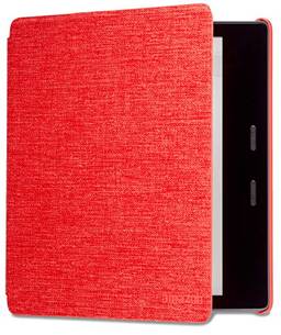 Capa de tecido resistente à água para Kindle Oasis - Cor Vermelha