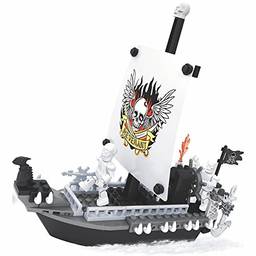 Blocos de Montar Piratas Navio 129 peças Xalingo