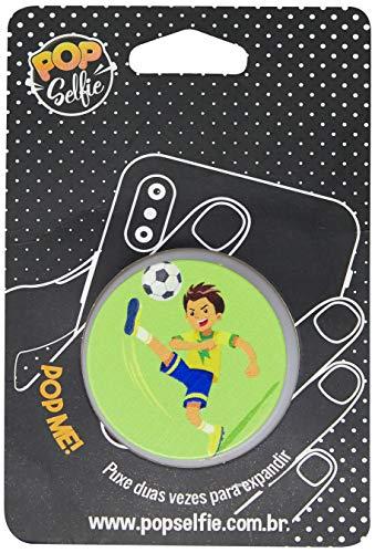 Apoio para celular - Pop Selfie - Original Jogador Futebol Ps236, Pop Selfie, 151474, Branco