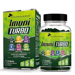 Imuni Turbo 800mg 60 cápsulas - Flora nativa