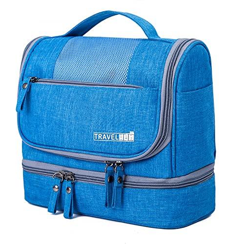 NUTOT necessaire maquiagem,bolsa necessaire feminina,organizador viagem viagem de negócios,kit bolsa viagem à prova d'água (azul)