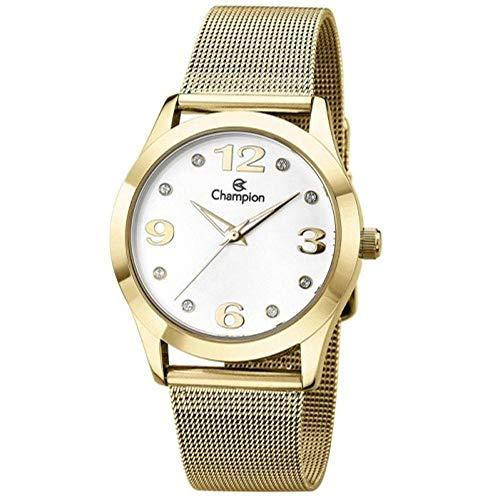 Relógio Feminino Champion CN29098W Dourado