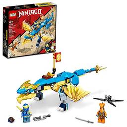 71760 LEGO® NINJAGO® Dragão Trovão EVO do Jay; Kit de Construção (140 peças)