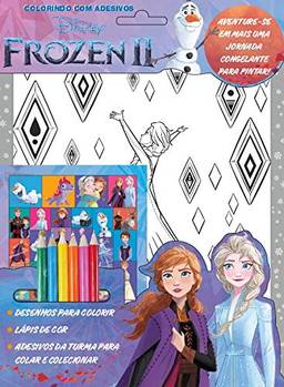 Frozen II - Disney Colorindo com Adesivos