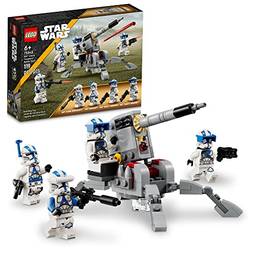 LEGO Star Wars Pack de Combate Soldados Clone da 501ª 75345 (119 Peças); Conjunto de Construção