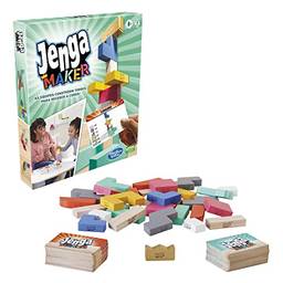 Jogo Jenga Maker Hasbro Gaming, Jogo de Torre para a Família, a Partir de 8 Anos - F4528 - Hasbro, Cores variadas