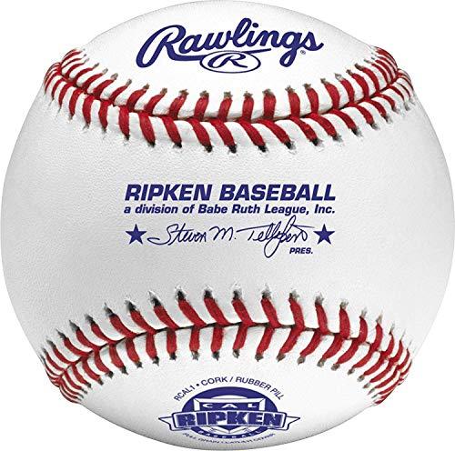 Rawlings RCAL1 Ripken Bola de Beisebol Juvenil, Caixa com 12 Bolas