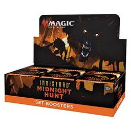 Magic The Gathering, Caçada à Meia-noite - Caixa de Boosters da Coleção de Innistrad: Caçada à Meia-noite, 30 boosters, , Inglês, Multicolor