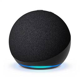 Novo Echo Dot 5ª geração | O Echo Dot com o melhor som já lançado | Cor Preta