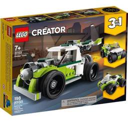 Lego Creator 3 Em 1 Veiculo Caminhao Foguete 198 Peças 31103
