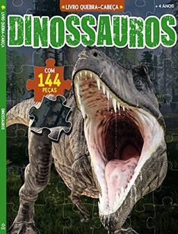 Dinossauros - Livro de quebra-cabeça