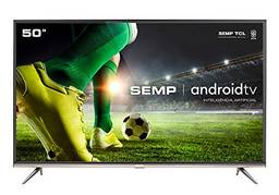 Android TV LED 50” SEMP SK8300 Ultra HD 4K HDR