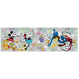 Turma do Mickey - Quebra-cabeça 1500 peças panorâmico - Toyster Brinquedos, Multicolorido