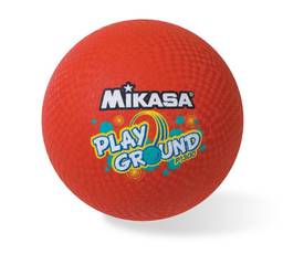 Mikasa Bola de playground (vermelha, 25,5 cm)