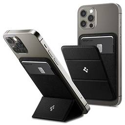 Spigen Smart Fold Porta Cartão com adesivo 3M Projectada para todos os smartphones - Preto