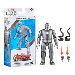 Marvel Legends Series, Figura Homem de Ferro, Cinza
