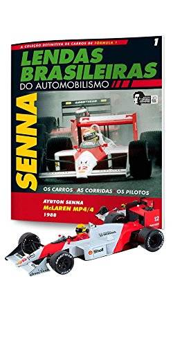 McLaren Honda Mp4/4. Ayrton Senna - Lendas Brasileiras do Automonilismo. 1