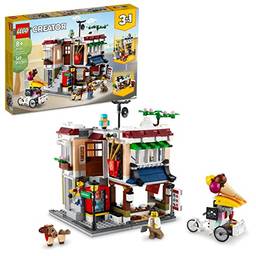 LEGO® Creator 3 em 1 Loja de Macarrão do Centro 31131 Kit de construção (569 peças)