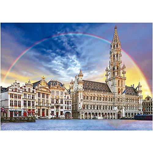 Quebra-cabeca Cartonado Bruxelas 1500 Pcs. Grow Multicor