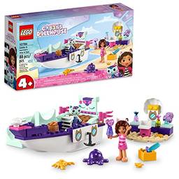LEGO Set Gabbys Dollhouse 10786 Navio e Spa com Gabby e Sereigata 88 peças