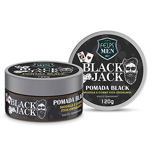 Men Black Jack Pomada Black 120G, Felps, 120
