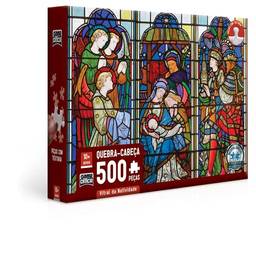 Vitral da Natividade - Quebra-cabeça - 500 peças - Toyster Brinquedos, 2947, Multicolorido