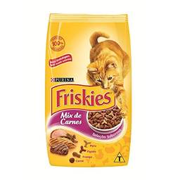 Nestlé Purina Friskies Ração Seca Para Gatos Adultos Mix De Carnes 3Kg