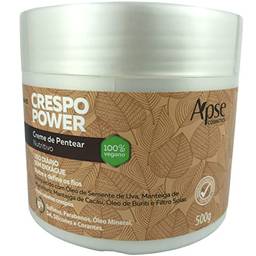 Creme de Pentear Nutritivo Crespo Power 500G, Apse Cosmetics