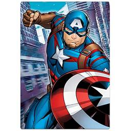 Os Vingadores - Capitão América - Quebra-cabeça 60 peças
