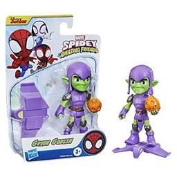 Marvel Spidey and His Amazing Friends Figura de 10 cm - Duende Verde - F1939 - Hasbro