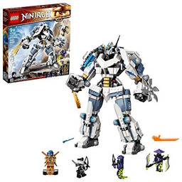 71738 LEGO® NINJAGO® Legacy O Combate do Robô Titã de Zane; Kit de Construção (840 peças)