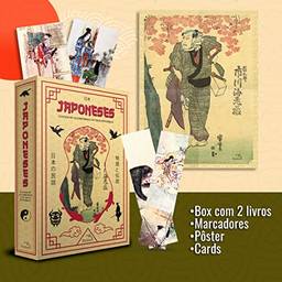 Contos de guerreiros e outras histórias - Box mitologia Japonesa: 2 livros, pôster, cards, marcadores