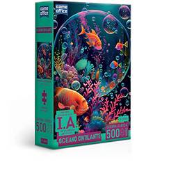 IA: Oceano Cintilante - Quebra-cabeça - 500 peças nano - Toyster Brinquedos