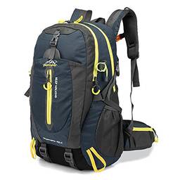 Moochy 40L Water Resistant Travel Backpack Camp Hike Laptop Daypack Trekking Escalar sacos para homens Mulheres
