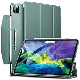 Capa ESR para iPad Pro 11 2020 e 2018, Capa Yippee Trifold Smart com Auto Sleep / Wake, Capa leve com fecho, capa traseira dura, verde