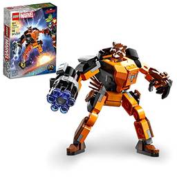 LEGO Marvel Armadura Robô de Rocket 76243 (98 peças); Conjunto de Construção