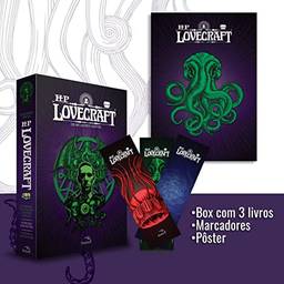 Box HP Lovecraft : Os melhores contos - 3 volumes Ed: out/2020: + Pôster + Marcadores