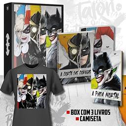 Coleção DC Comics | Box com 3 Livros + Camiseta Exclusiva